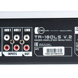 CVGaudio TR-180LS, профессиональный миниатюрный микшер-усилитель