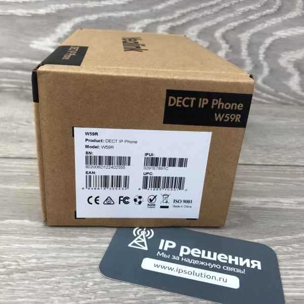 Yealink W59R профессиональный защищенный DECT телефон Yealink W59R профессиональный защищенный DECT телефон