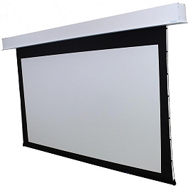 Экран встраиваемый Cima by Stewart 123" 16:9 152x272 ed.15,2см., полотно TIBURON™ (GRAY), ширина встраиваемой части корпуса 328 см. цвет белый, STI контроллер
