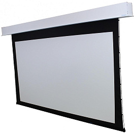 Экран встраиваемый Cima by Stewart 110" 16:9 137x244 ed.15,2см., полотно TIBURON (GRAY), ширина встраиваемой части корпуса 300 см. цвет белый, STI контроллер