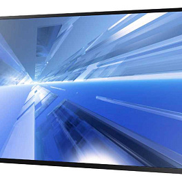 Samsung DC32E 32". 350 кд/м2, опциональные сменные декоративные рамки, базовое воспроизведение контента ( USB, MI Lite)