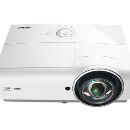 Мультимедийный короткофокусный проектор Vivitek DW882ST, DLP, WXGA (1280x800), 3600 Lm, 15000:1, HDMI, RJ-45, ST 0.52:1 T.R., 3.15 кг.