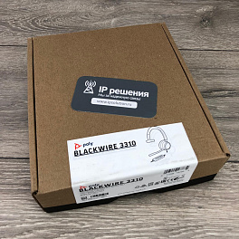 Poly Blackwire 3310 USB-A,  проводная гарнитура для компьютера