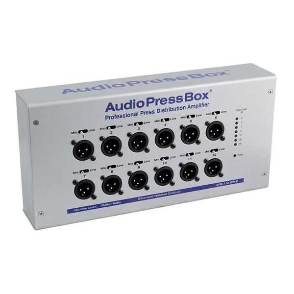 AudioPressBox APB-112 OW-D, настенный активный блок вывода звука