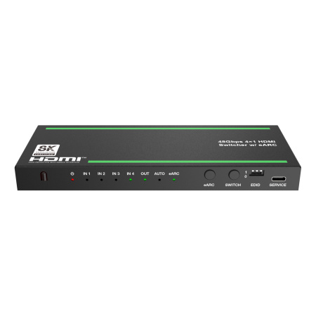 Lideo SW41A2-8K, коммутатор HDMI 4x1