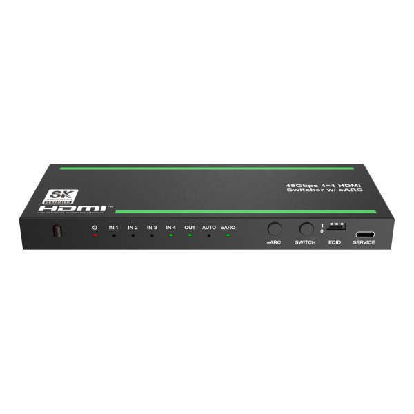 Lideo SW41A2-8K, коммутатор HDMI 4x1