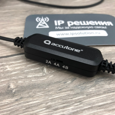 Accutone WB610RJU, гарнитура для колл-центра, разъем RJ