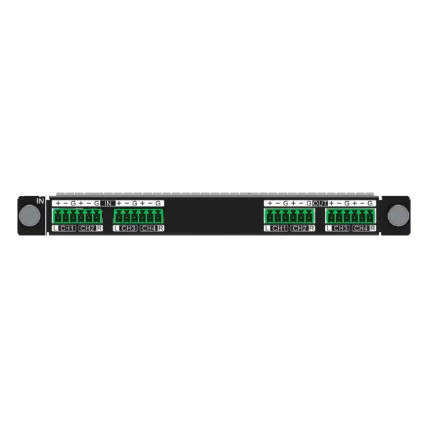 Novastar Audio in х2 + Audio out х2, плата входов/выходов