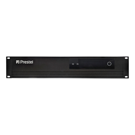 Prestel DSP-6464M, аудиопроцессор Dante и аналоговое аудио 16x16