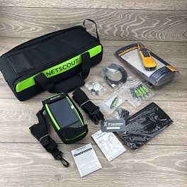 NETSCOUT LR-G2-KIT - расширенный набор сетевого тестера LinkRunner G2 для медных и оптических Ethernet сетей