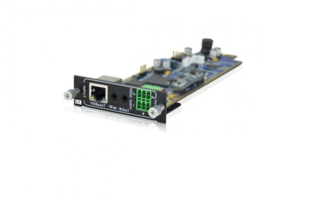 Плата входная для универсального модульного матричного коммутатора Digis FMA-I1-BT, 4K, x1 HDBT (бесподрывный), х1 RS232, x1 стерео 3p Phoenix, EDID