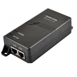 Инжектор питания PoE 30W (POE инжектор 802.3at/af (до 30 Вт), 2xRJ45, cat 5e/6/7)