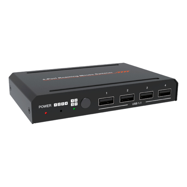 Prestel SWU-41RM, бесшовный переключатель usb 4x1