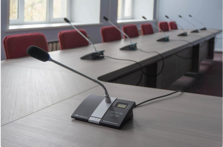 BKR BLS-5513C, микрофонный пульт председателя с функцией голосования