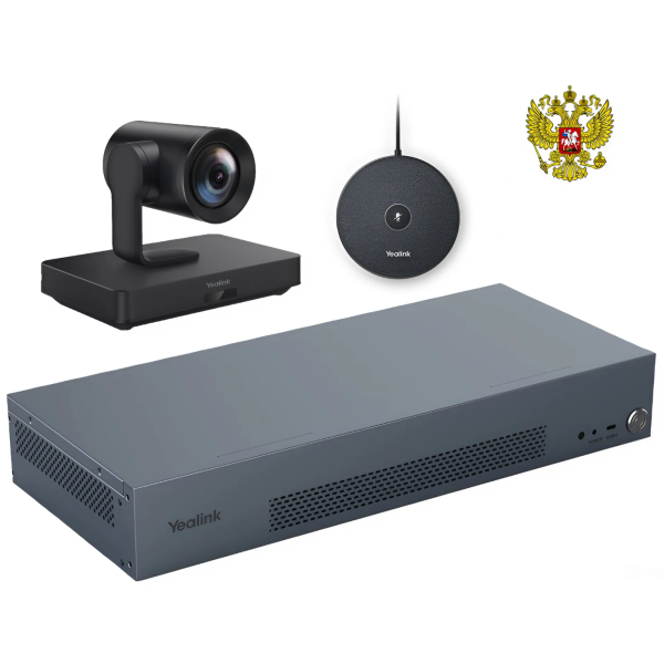 Yealink M900-AVI-RU видеотерминал  (MeetingEye 900, UVC84/85, VCM35, VCH51, ПДУ, кабели)