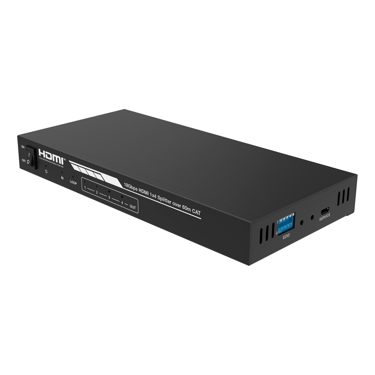 Prestel SP-H2-14T60, HDMI сплиттер 1:4 с поддержкой HDBaseT