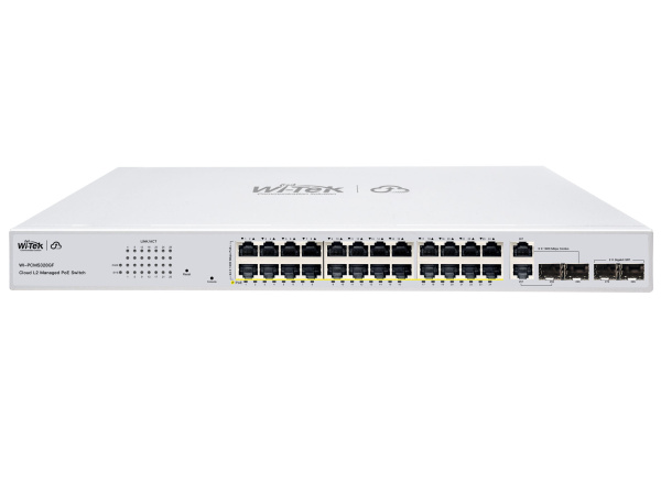 WI-TEK WI-PCMS328GF (v2), управляемый гигабитный L2-коммутатор