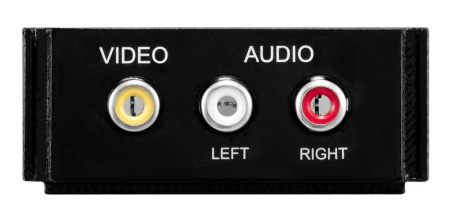 модуль HPX-AV100-CS+A module provides Composite video