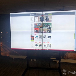 Проект по установке видеостены для компании "Смарт Девелопмент"