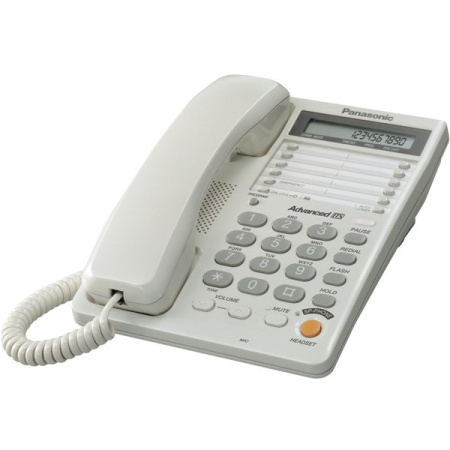 Panasonic KX-TS2365RUW, аналоговый телефон (1 телефонная линия) (белый) Panasonic KX-TS2365RUW, аналоговый телефон (1 телефонная линия) (белый)