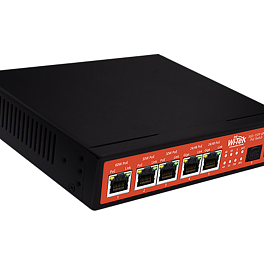 WI-TEK WI-PS306GF-UPS v3, неуправляемый гигабитный коммутатор