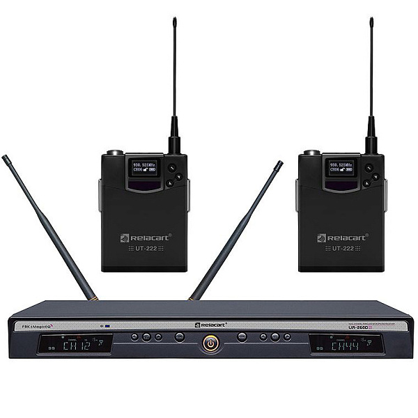 Relacart UR-260DMT, двухканальная радиомикрофонная система