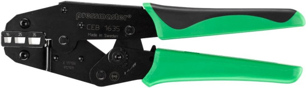 Pressmaster CEB 1635 - кримпер для обжима втулочных наконечников (16 - 35 мм?) Pressmaster CEB 1635 - кримпер для обжима втулочных наконечников (16 - 35 мм?)