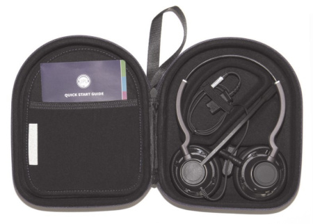 JPL HAC-2, профессиональная проводная гарнитура с шумоподавлением и технологией Telecoil, разъем QD, два динамика