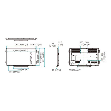 Интерактивная панель SHARP PN70TH5 (70", 4K UHD)