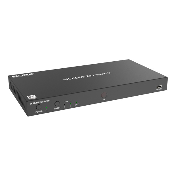 Lideo SW21CA-8K, коммутатор 2x1 HDMI 2.1