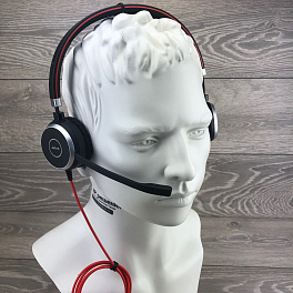 Jabra EVOLVE 40 MS Stereo , USB гарнитура с универсальным подключением , MS Lync