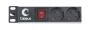 Cabeus, PDU-8P-2EU, блок евророзеток для 19" шкафов, горизонтальный, 8 розеток, 16 A, выключатель, шнур 2м, алюминиевый корпус, немецкий стандарт Cabeus, PDU-8P-2EU, блок евророзеток для 19" шкафов, горизонтальный, 8 розеток, 16 A, выключатель, шнур 2м, алюминиевый корпус, немецкий стандарт