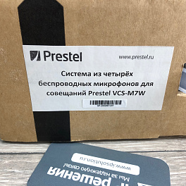 Prestel VCS-M7W, система беспроводных микрофонов