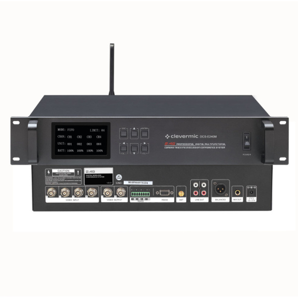 CleverMic DCS-E240M, блок управления конференц-системой