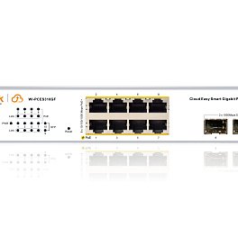 WI-TEK WI-PCES310GF v2, настраиваемый гигабитный PoE-коммутатор WI-TEK WI-PCES310GF v2, настраиваемый гигабитный PoE-коммутатор