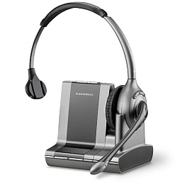 Plantronics Savi Office WO300 Over-the-head (Monaural), беспроводная гарнитура