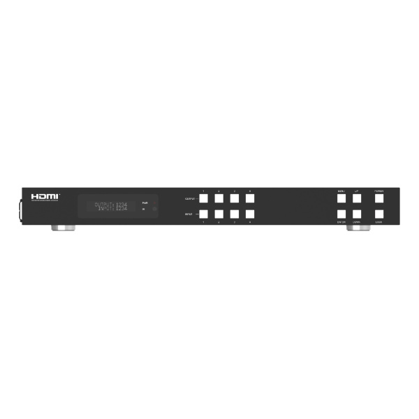 Prestel FM-44H2HBT, матричный коммутатор 4х4 с HDBaseT
