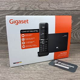 Gigaset COMFORT 550A IP FLEX RUS BLACK , беспроводной ip телефон