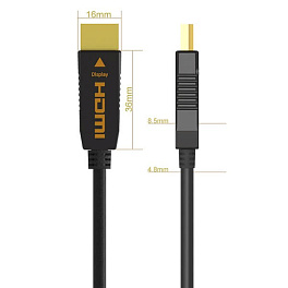 Оптический HDMI кабель Clevermic HC10 (10м)