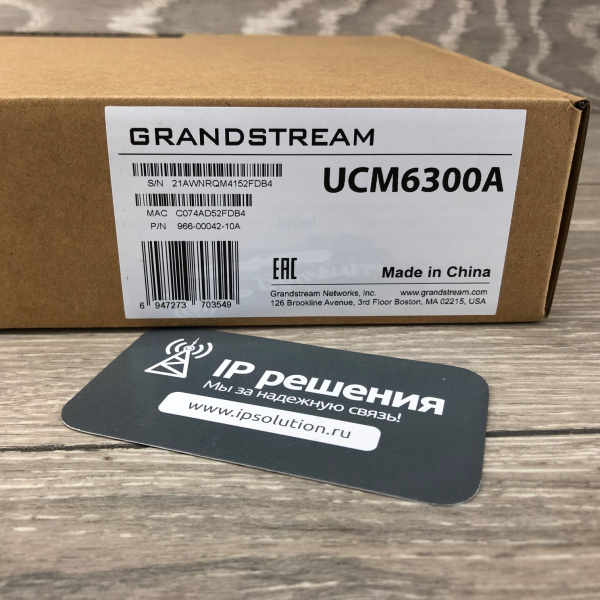 Grandstream UCM6300A, IP-АТС Grandstream UCM6300A, IP-АТС