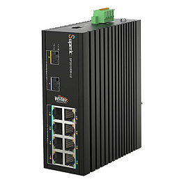 WI-TEK Superic SP3010FM-l2 v2, промышленный управляемый коммутатор