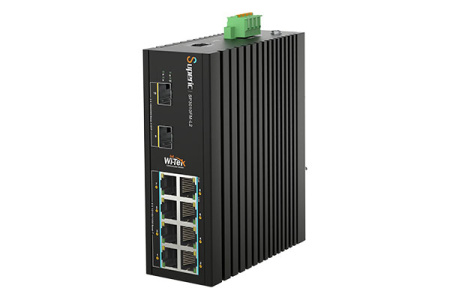 WI-TEK Superic SP3010FM-l2 v2, промышленный управляемый коммутатор