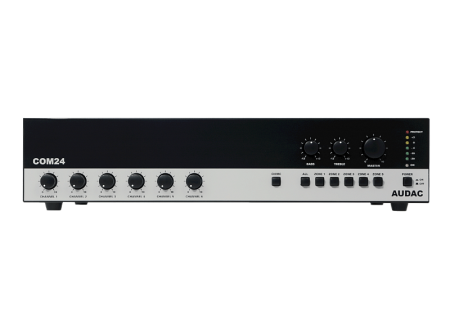 AUDAC COM24MK2, микшер-усилитель AUDAC COM24MK2, микшер-усилитель