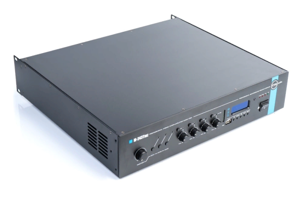 CVGaudio M-243Tmz, микшер-усилитель с встроенным модулем источника сигнала CVGaudio M-243Tmz, микшер-усилитель с встроенным модулем источника сигнала