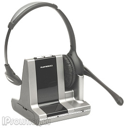 Plantronics Savi Office WO300 Over-the-head (Monaural), беспроводная гарнитура