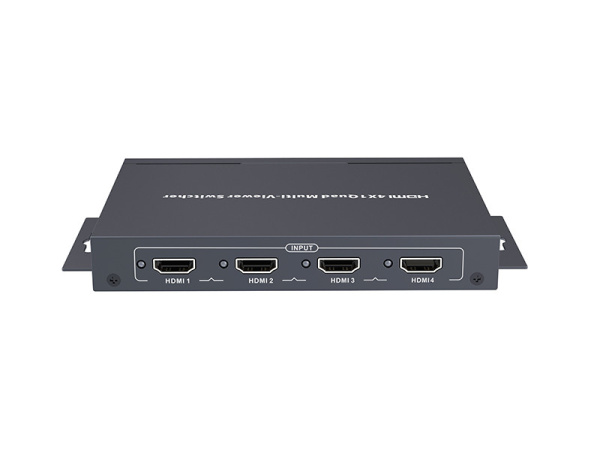 Переключатель HDMI с квадрированием CleverMic HQSMS401MS Переключатель HDMI с квадрированием CleverMic HQSMS401MS