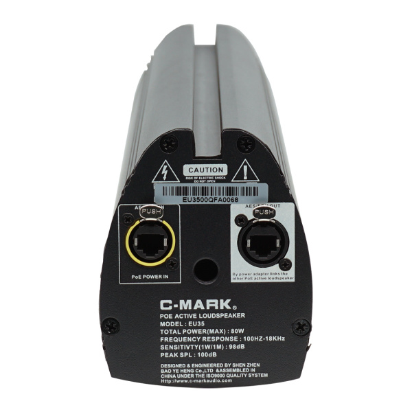 C-MARK EOE EU35, активная PoE акустическая колонка