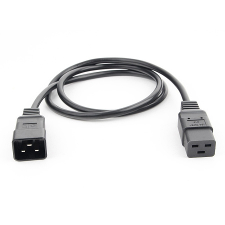 Cabeus, PC-IEC19-IEC20-5M, кабель питания IEC 320 C19 - IEC 320 C20 (3x1.5), 16A, прямая вилка, 5м Cabeus, PC-IEC19-IEC20-5M, кабель питания IEC 320 C19 - IEC 320 C20 (3x1.5), 16A, прямая вилка, 5м