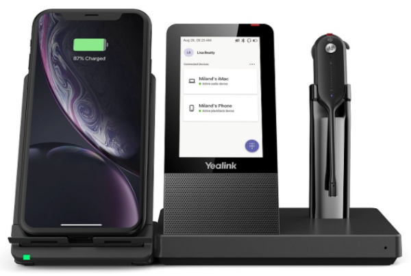 Yealink WH67 Teams, беспроводная гарнитура для Teams Yealink WH67 Teams, беспроводная гарнитура для Teams