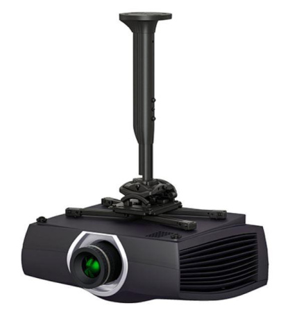 Потолочный комплект для проектора Chief KITMC030045B нагрузка до 22 кг., длина штанги 30-45 см, микрорегулировки: гор. ±3°, накл. ±15°, вращ. 360°,черн.